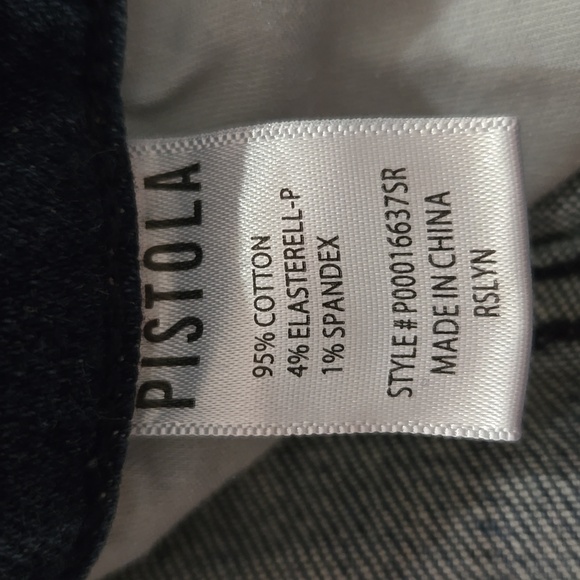 Pistola Aline High Rise Skinny Jean Rosslyn Wash Size 26 Stretch - Picture 15 of 16